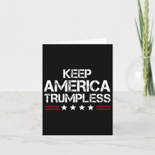 Carte America Trumpless - Drôle Anti Trump Mens & ; W