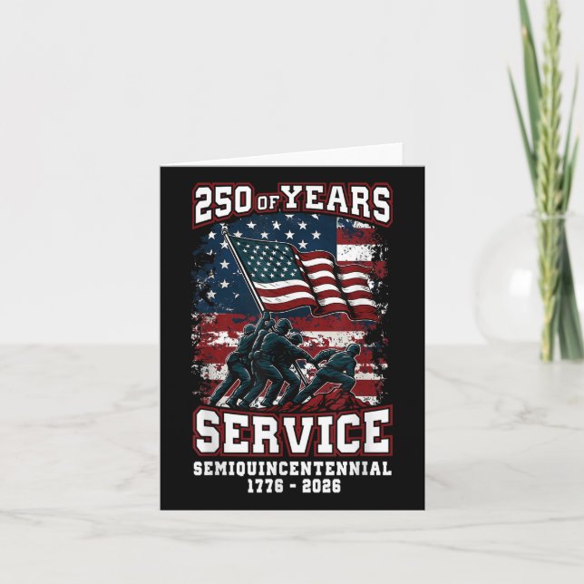Carte American 250th Anniversary Celebration 250 Years U (Devant)