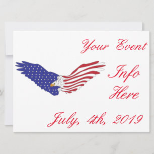 Carte American Eagle Thunder_Cove 4 juillet patriotique