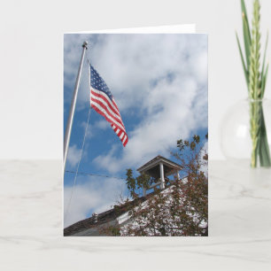 Carte American Flag et One Room School