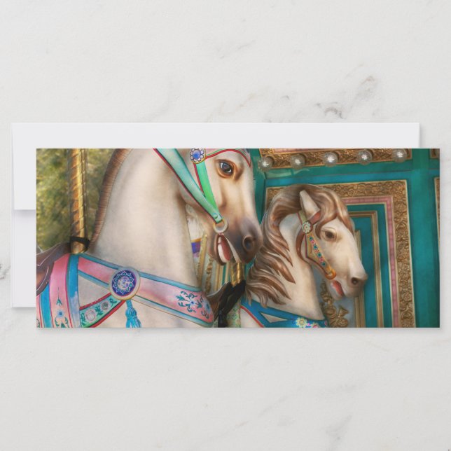 Carte Americana - Beautés du carrousel (Devant)