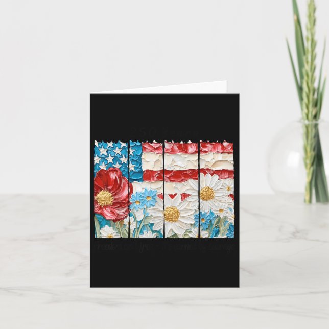 Carte Amérique 250e anniversaire 250 ans Am (Devant)