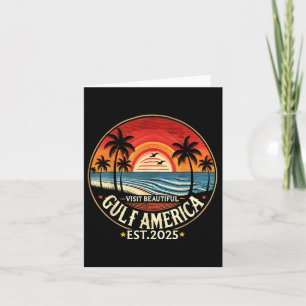 Carte Amérique du Golfe Drôle Trump renommer