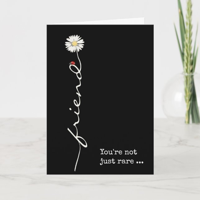 Carte Ami Daisy et Ladybug (Devant)