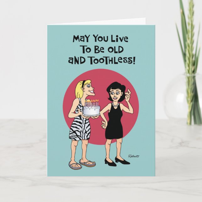 Carte Ami d'anniversaire drôle (Devant)