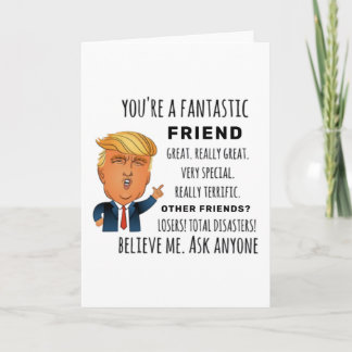 Carte Ami drôle Anniversaire Meilleur Cadeau