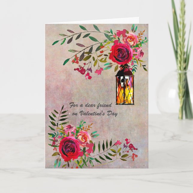 Carte Ami spécial Saint Valentin (Devant)