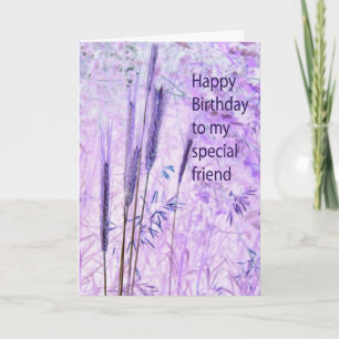 Carte Ami Spéciale Anniversaire