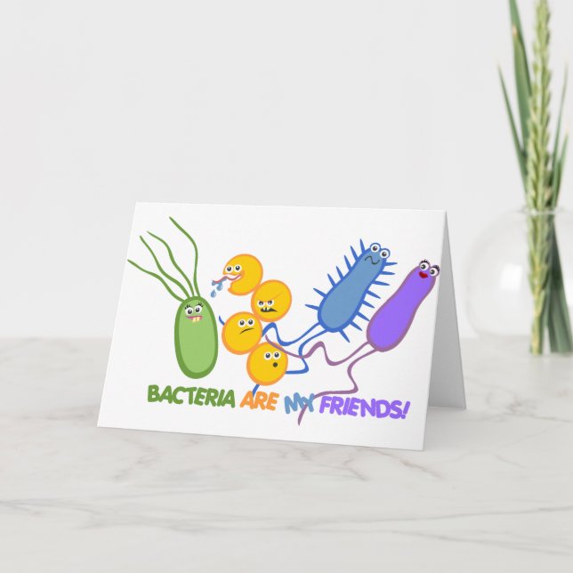 Carte Amis bactériens (Devant)