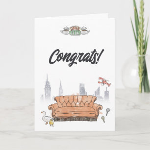 Carte AMIS™ Central Perk Félicitations