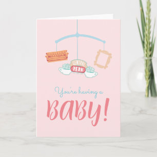 Carte AMIS™ Central Perk Mobile Baby shower