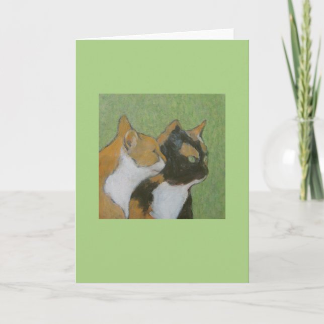 Carte Amis chats (Devant)