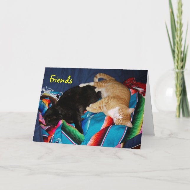 Carte Amis étrangers (Devant)