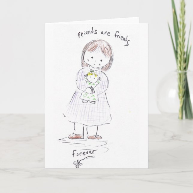Carte Amis étrangers (Devant)