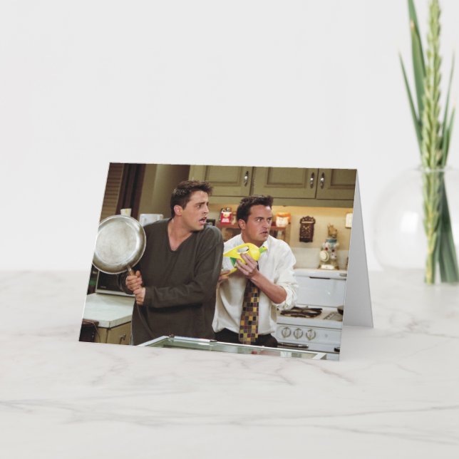 Carte AMIS™| Joey et Chandler craignent (Devant)