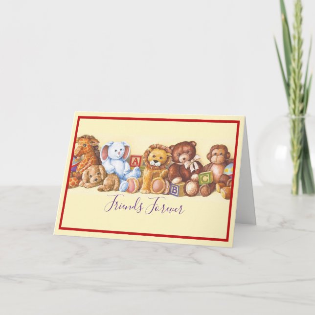 Carte Amis pour toujours (Devant)
