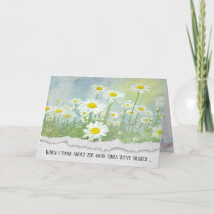 Carte Amitié Daisy Meadow