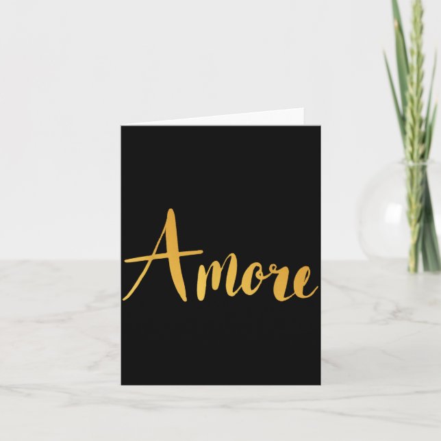 Carte Amore - Amour Italien Saint-Valentin  (Devant)