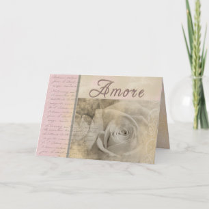 Carte Amore romantique