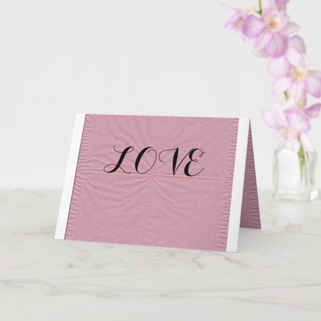 CARTE AMOUR (Orchidée)