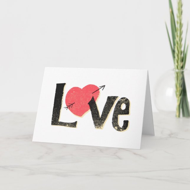 Carte Amour (Devant)