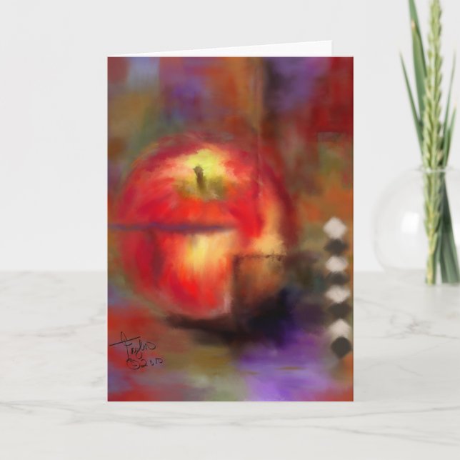 Carte Amour à la première morsure (Devant)