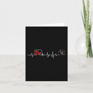 Carte Amour Battement de cœur Langue des signes Perte au