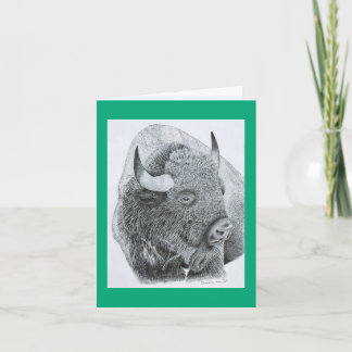 Carte Amour de buffle