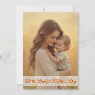 Carte Amour de la Fête des Mères - Un moment de joie pur