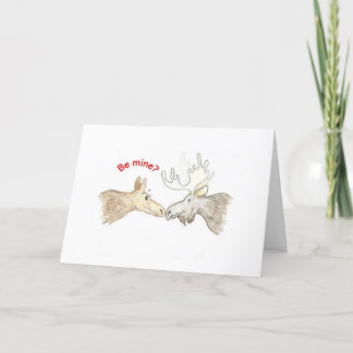 Carte Amour de l'orignal