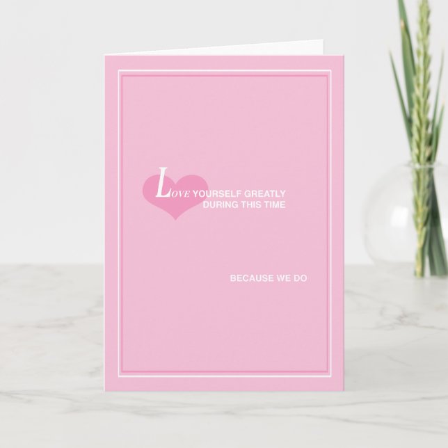 Carte Amour de © vous-même considérablement (Devant)