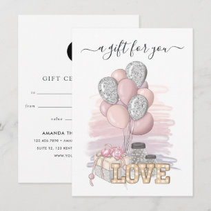 Carte Amour d'entreprise