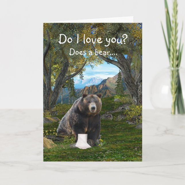 Carte Amour drôle (Devant)