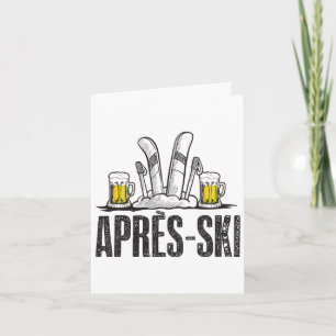 Carte Amour Drôle Apres Chemise De Ski - Grands Amateurs