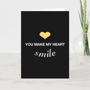 Carte Amour du coeur Romantique Saint Valentin's Day Drô
