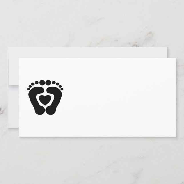 Carte Amour du pied (Devant)