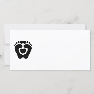 Carte Amour du pied