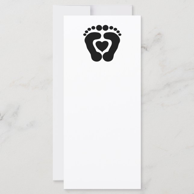Carte Amour du pied (Devant)