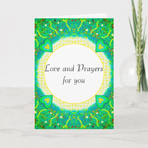 Carte Amour et prières pour vous