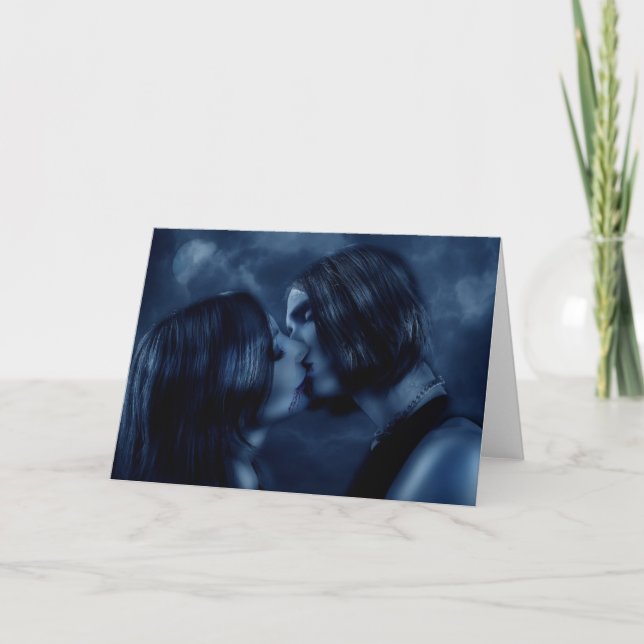 Carte Amour gothique (Devant)