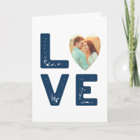 Amour Graphique Minimaliste Photo en forme de cœur