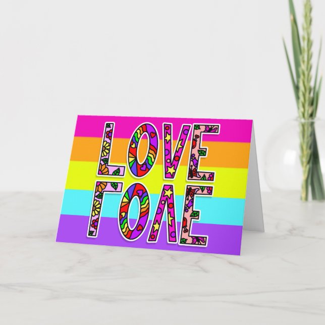 Carte Amour |Il n'y a pas de mots pour combien je t'aime (Devant)