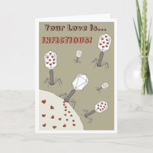 Carte Amour infectieux