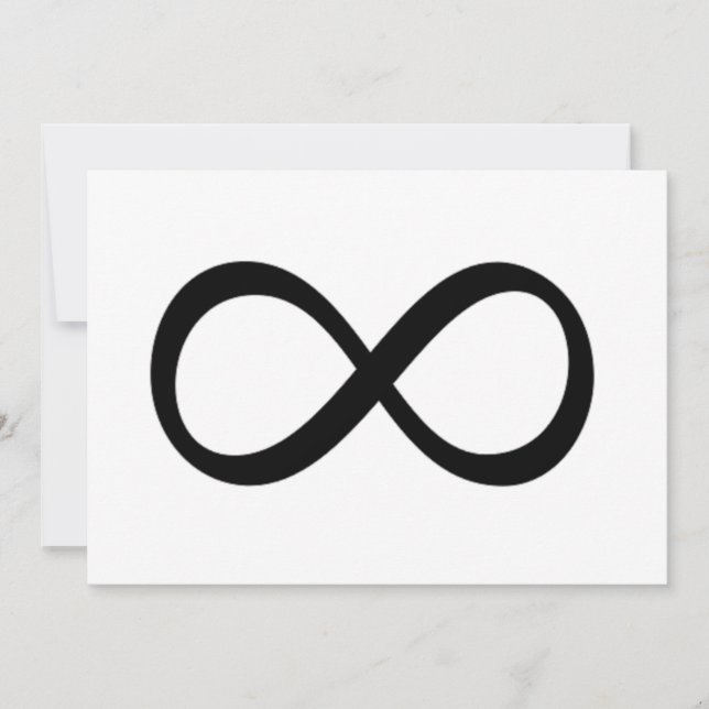 CARTE AMOUR INFINIE (Devant)