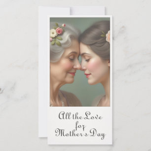Carte Amour intemporel entre mère et fille