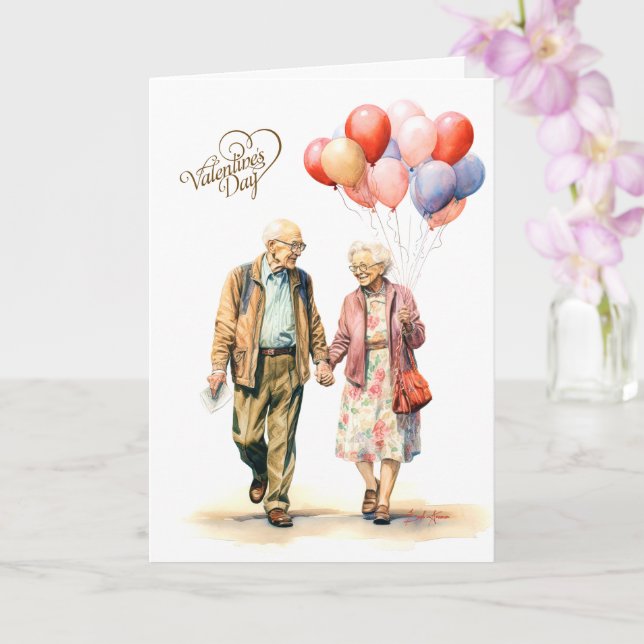 Carte Amour Intemporel Et Compagnie Saint Valentin (Orchidée)