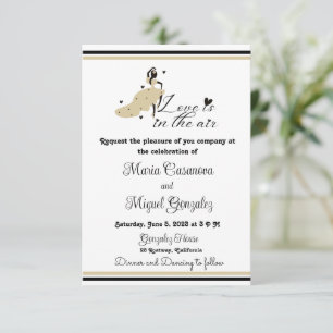 Carte Amour mariage Amour flamand est dans l'air