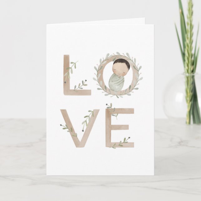 Carte Amour | Nouveau bébé (Devant)