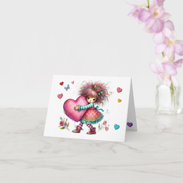 Carte Amour Précieux Pour Toutes Les Occasions (Orchidée)