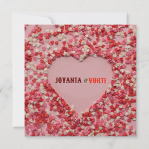 Carte Amour romantique Joyanta & Vokti couleur marron ro